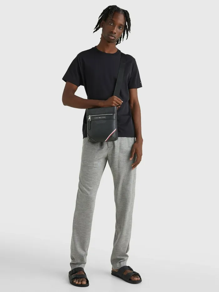 Tommy Hilfiger Small Crossover Bag Black Mens Bags For Sale
