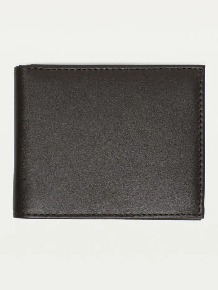Tommy Hilfiger Small Embossed Bifold Wallet Brown Mens Wallets and Card Holders Gift for Friend