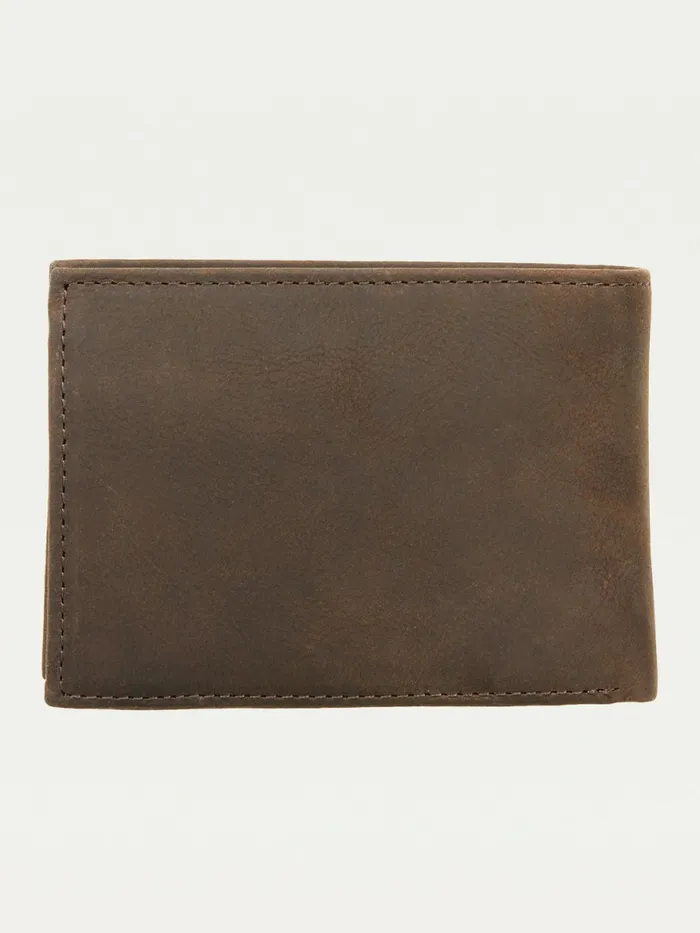 Tommy Hilfiger Small Leather Wallet Brown Mens Wallets and Card Holders Gift Ideas