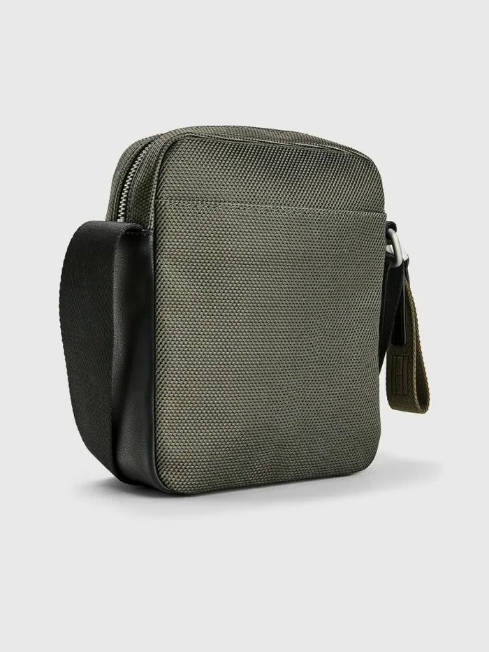 Tommy Hilfiger Small Reporter Bag Army Green Mens Bags On Sale
