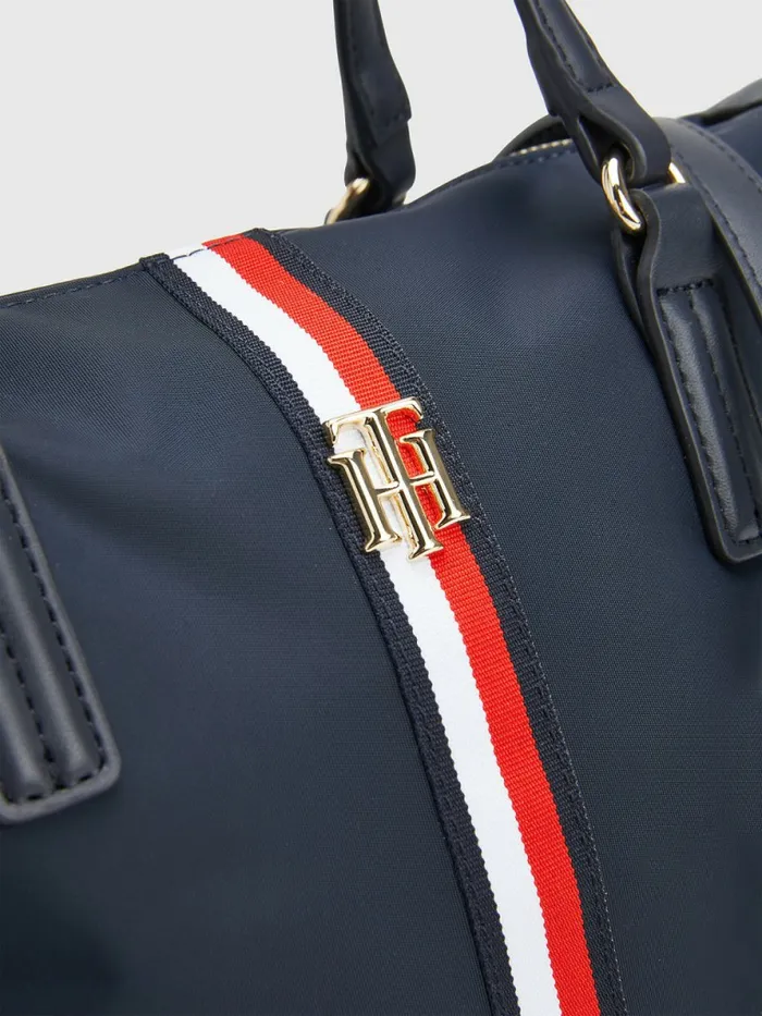 Tommy Hilfiger Small Signature Tote Navy Corporate Womens Bags Popular