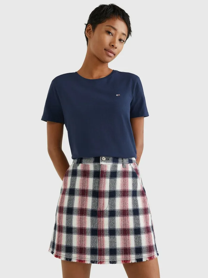 Tommy Hilfiger Soft Jersey TShirt Twilight Navy Womens TShirts Gift 4 You