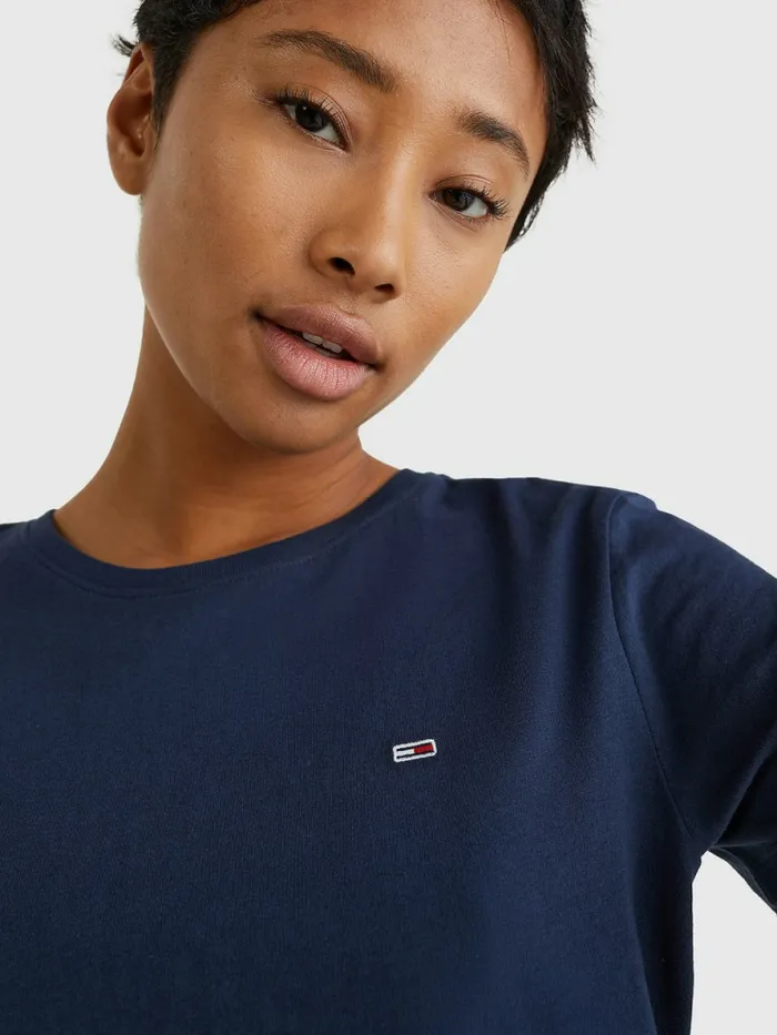 Tommy Hilfiger Soft Jersey TShirt Twilight Navy Womens TShirts Gift 4 You