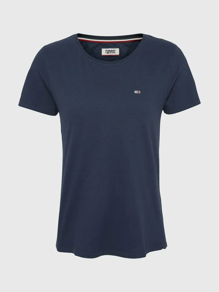 Tommy Hilfiger Soft Jersey TShirt Twilight Navy Womens TShirts Gift 4 You