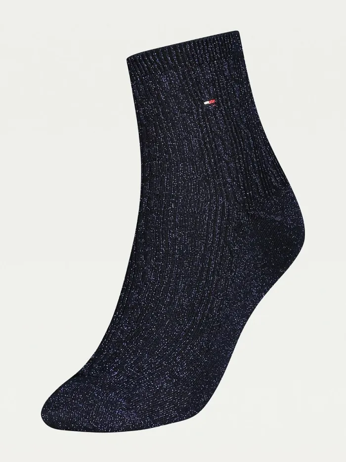 Tommy Hilfiger Sparkle Cable Knit Short Socks Navy Womens Socks and Hosiery Gift Ideas Tommy Hilfiger Sparkle Cable Knit Short Socks Navy Womens Socks and Hosiery Gift Ideas