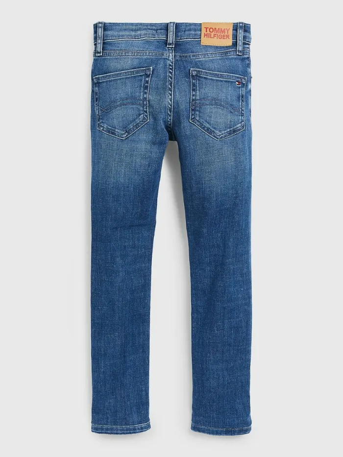 Tommy Hilfiger Spencer Slim Tapered Faded Jeans Mediumusedcrsshtch Boys Jeans Gift 4 You
