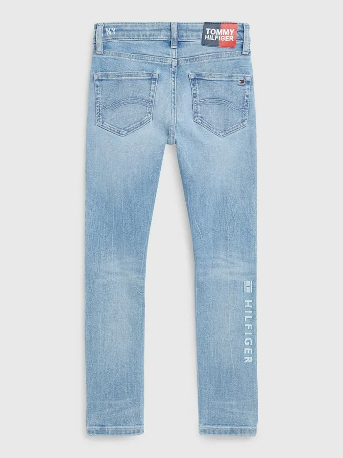 Tommy Hilfiger Spencer Slim Tapered Jeans Lightlhstretch Boys Jeans For Sale