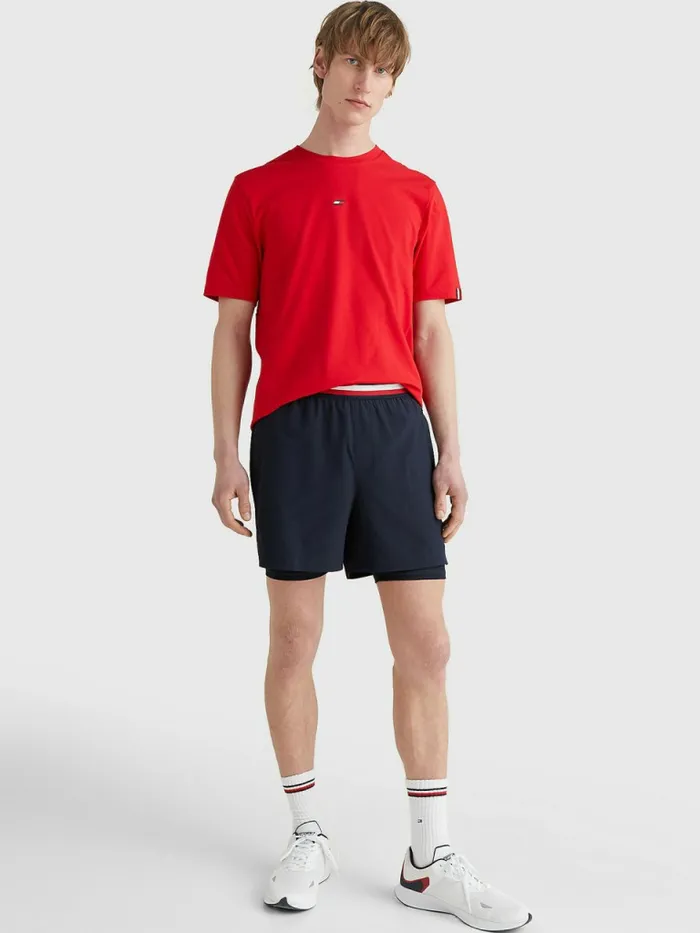 Tommy Hilfiger Sport 2In1 Shorts Desert Sky Mens Tommy Hilfiger Sport Gift 4 You