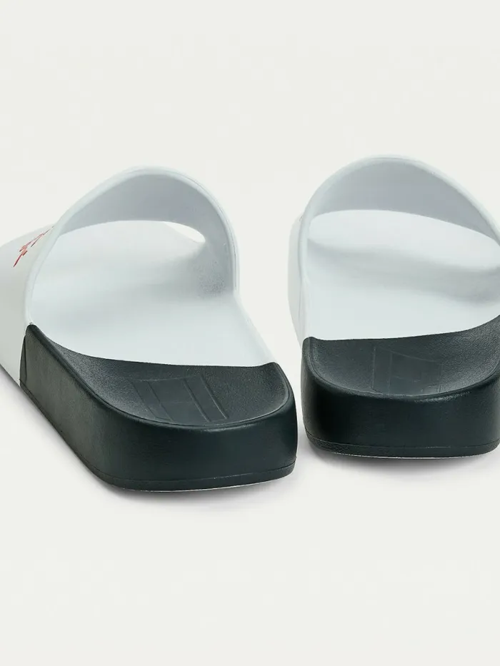 Tommy Hilfiger Sport ColourBlocked Pool Slides White Mens Sandals Sliders and Flip Flops Popular