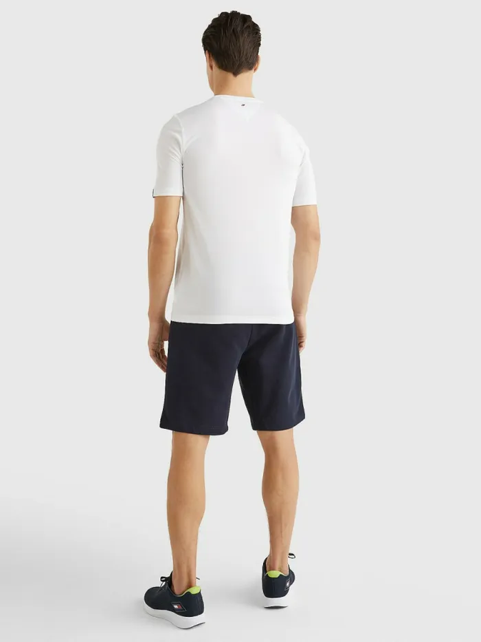 Tommy Hilfiger Sport Essential Logo Training TShirt White Mens Tommy Hilfiger Sport