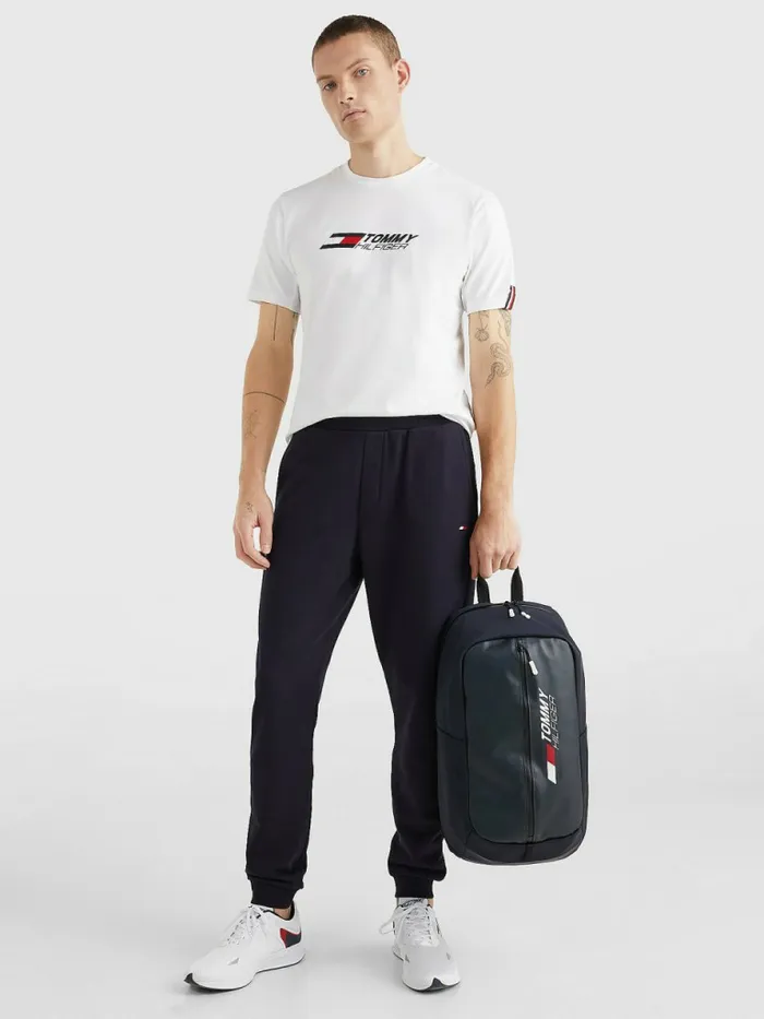Tommy Hilfiger Sport Essential Th Cool Joggers Desert Sky Mens Trousers