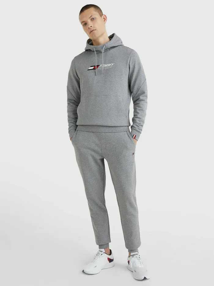 Tommy Hilfiger Sport Essential Th Cool Joggers Medium Grey Heather Mens Tracksuits Gift for Friend