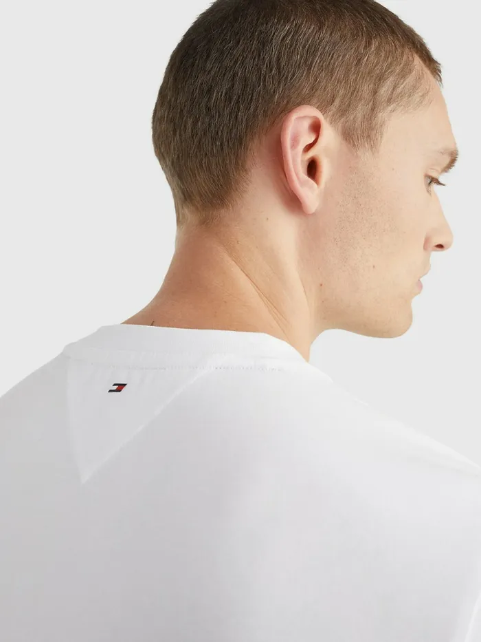 Tommy Hilfiger Sport Essential Th Cool Logo TShirt White Mens TShirts On Sale