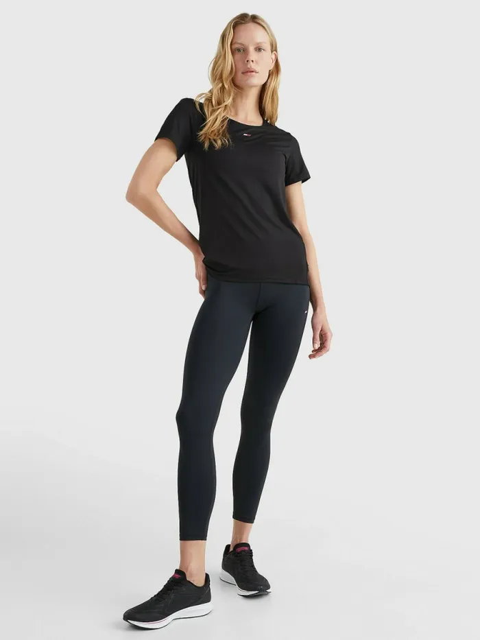 Tommy Hilfiger Sport High Rise 78 Leggings Black Womens CoOrds