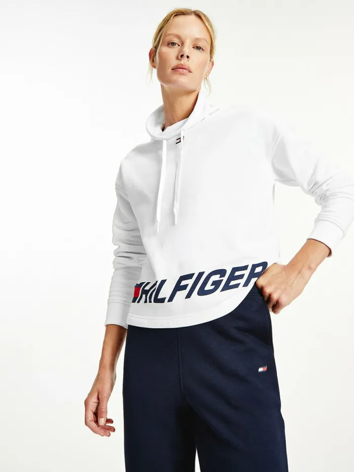 Tommy Hilfiger Sport Logo Relaxed Fit Sweatshirt Th Optic White Large Logo Womens Sweatshirts and Hoodies Gift Ideas Tommy Hilfiger Sport Logo Relaxed Fit Sweatshirt Th Optic White Large Logo Womens Sweatshirts and Hoodies Gift Ideas