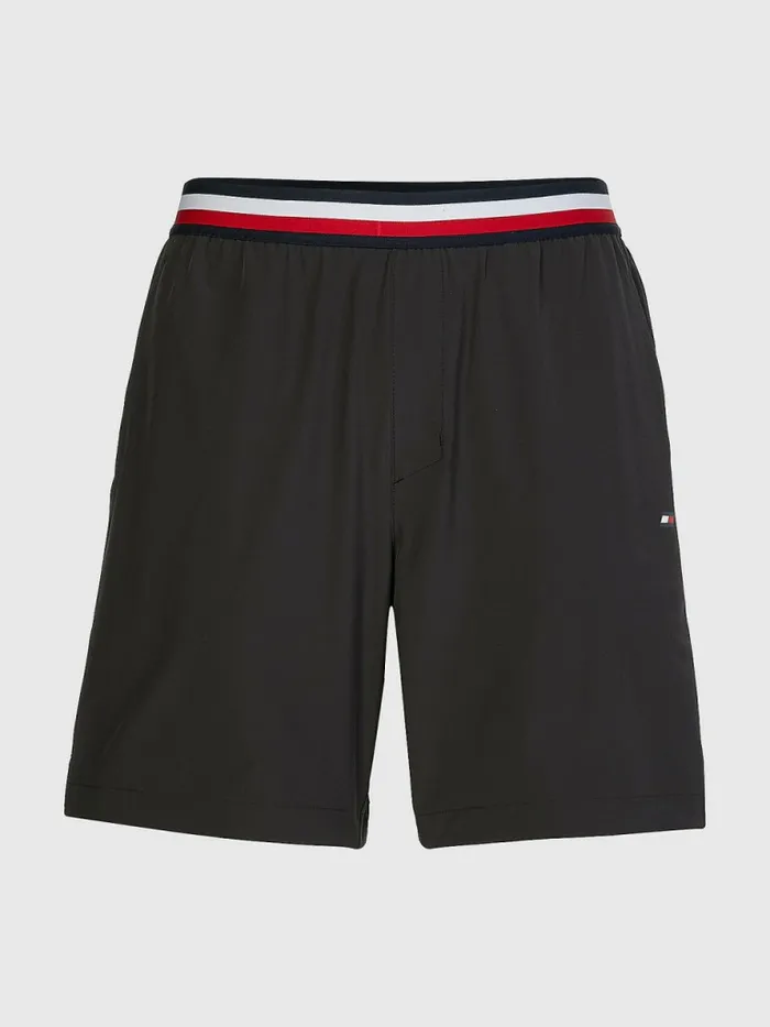 Tommy Hilfiger Sport Moisture Wicking Shorts Black Mens Tommy Hilfiger Sport For Sale