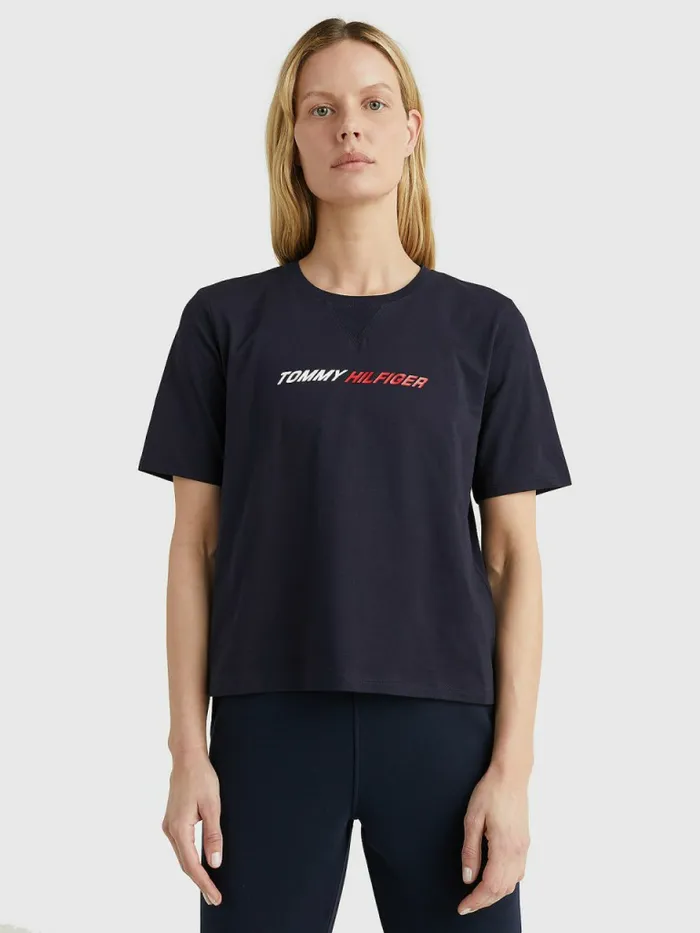 Tommy Hilfiger Sport Moisture Wicking TShirt Desert Sky Womens CoOrds