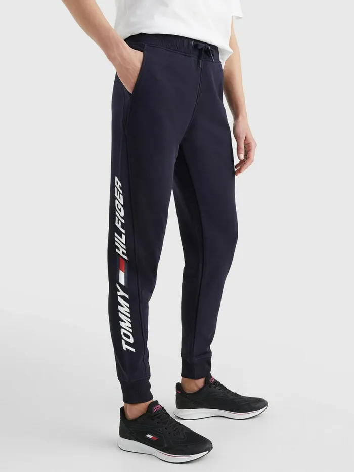 Tommy Hilfiger Sport Organic Cotton Regular Fit Joggers Desert Sky Large Logo Womens Tommy Hilfiger Sport Tommy Hilfiger Sport Organic Cotton Regular Fit Joggers Desert Sky Large Logo Womens Tommy Hilfiger Sport