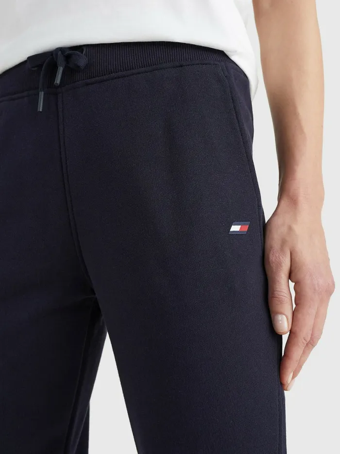 Tommy Hilfiger Sport Organic Cotton Regular Fit Joggers Desert Sky Large Logo Womens Tommy Hilfiger Sport