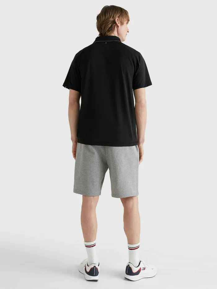 Tommy Hilfiger Sport Performance Polo Black Mens Polo Shirts Gift for Friend