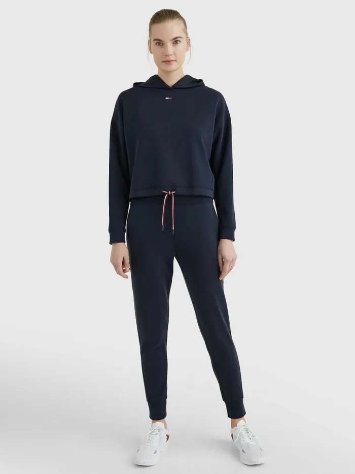 Tommy Hilfiger Sport Regular Fit Joggers Sueded Desert Sky Womens Trousers
