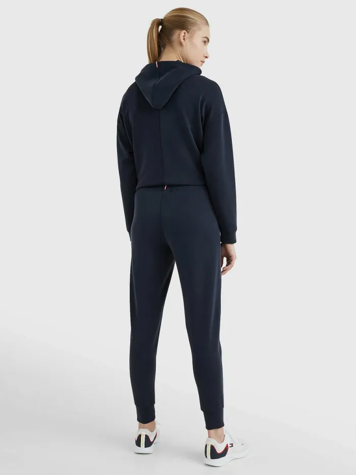 Tommy Hilfiger Sport Regular Fit Joggers Sueded Desert Sky Womens Trousers