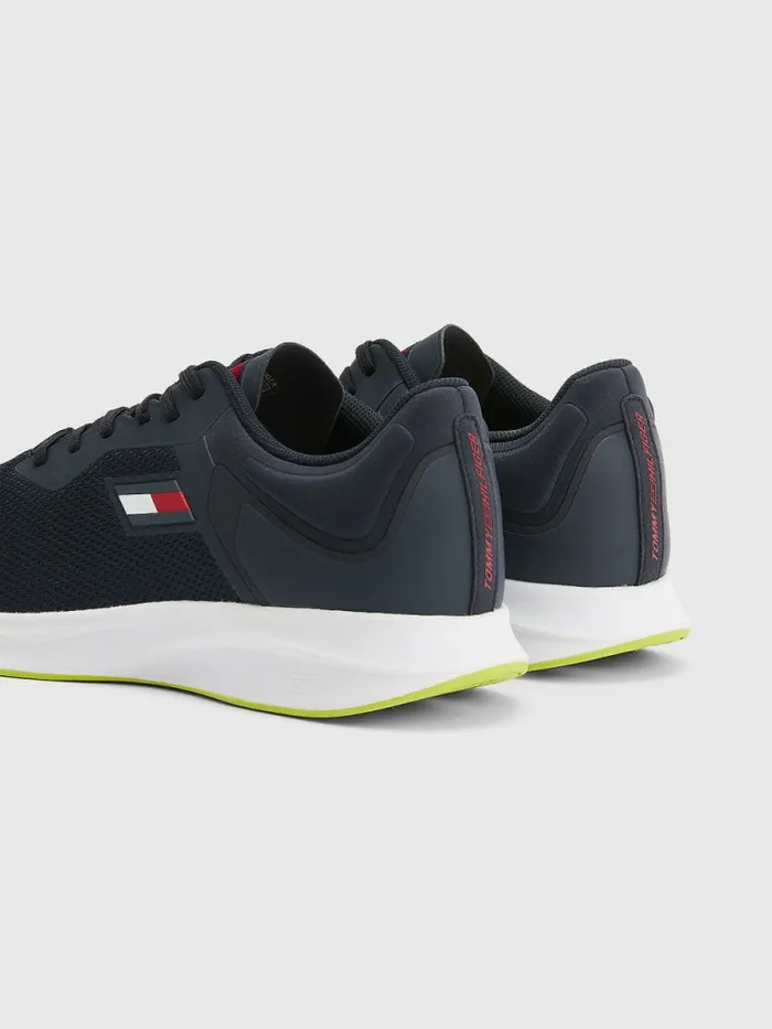 Tommy Hilfiger Sport Runner Mesh Trainers Desert Sky Mens Sandals Sliders and Flip Flops For Sale