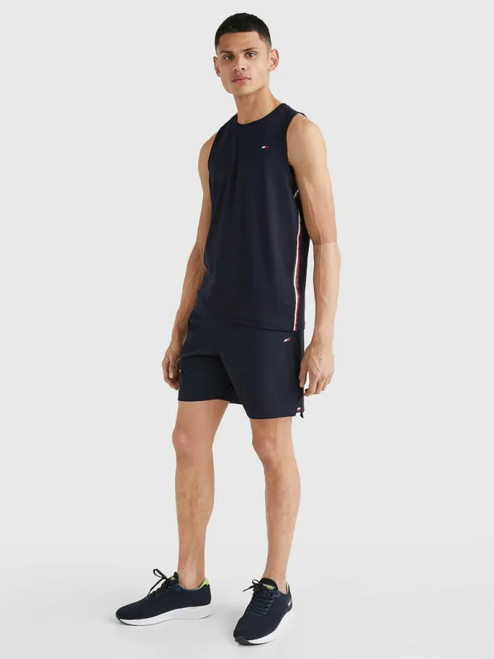 Tommy Hilfiger Sport Runner Mesh Trainers Desert Sky Mens Sandals Sliders and Flip Flops For Sale