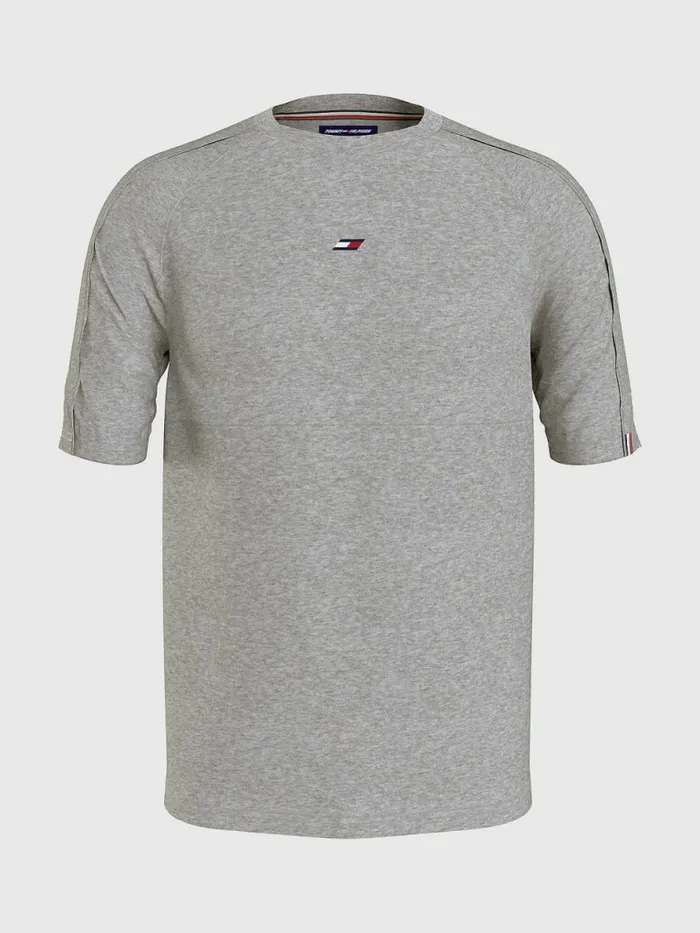 Tommy Hilfiger Sport Temperature Comfort TShirt Medium Grey Heather Mens TShirts Popular