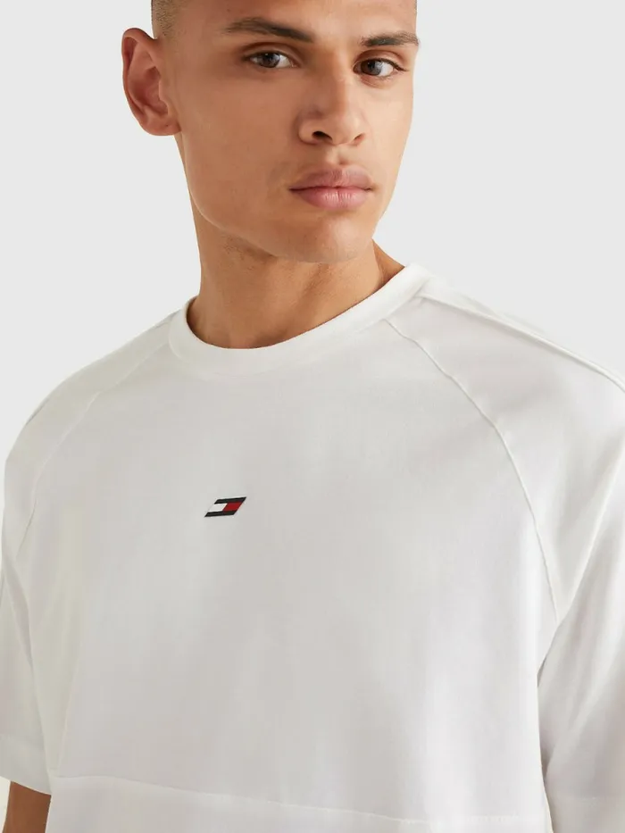 Tommy Hilfiger Sport Temperature Comfort TShirt White Mens TShirts Sale