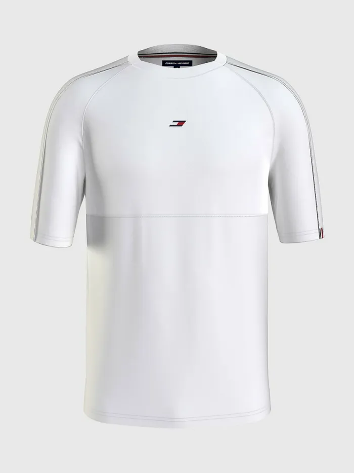 Tommy Hilfiger Sport Temperature Comfort TShirt White Mens TShirts Sale