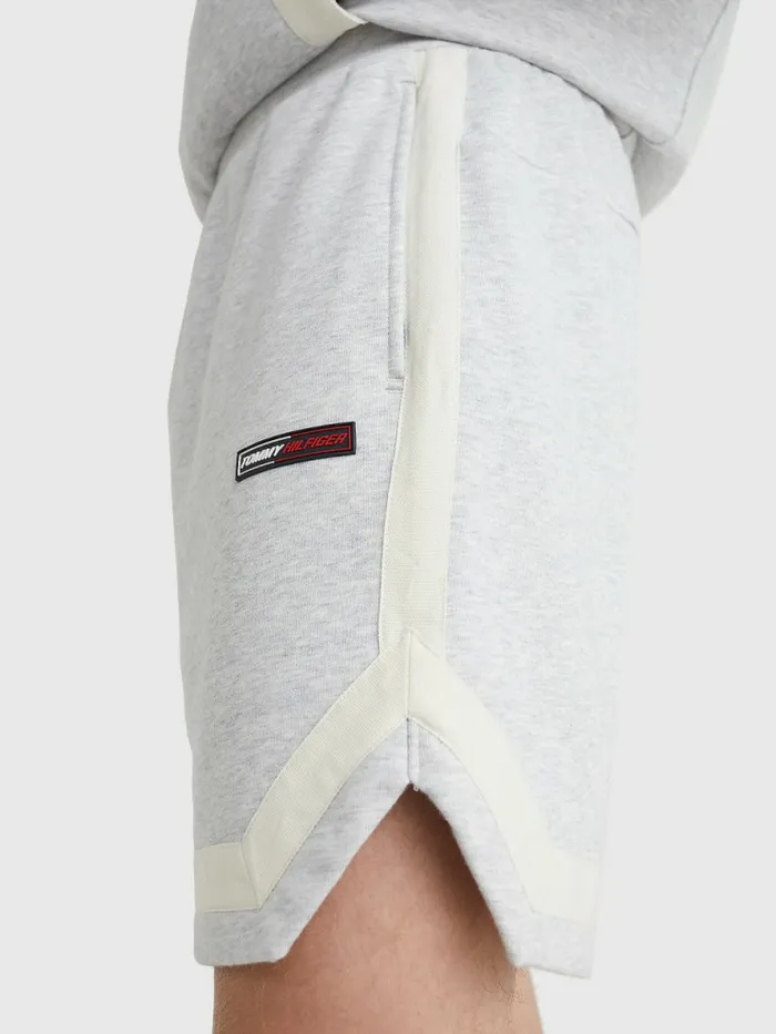 Tommy Hilfiger Sport Th Comfort Relaxed Fit Shorts Ice Heather Mens Shorts Near Me