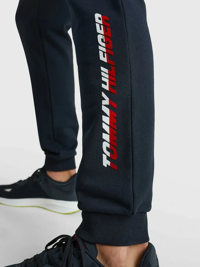 Tommy Hilfiger Sport Th Cool Organic Cotton Joggers Desert Sky Mens Trousers