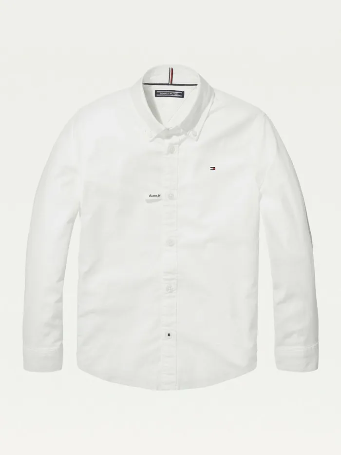 Tommy Hilfiger Stretch Oxford Shirt Bright White Girls Tops and TShirts Near Me Tommy Hilfiger Stretch Oxford Shirt Bright White Girls Tops and TShirts Near Me