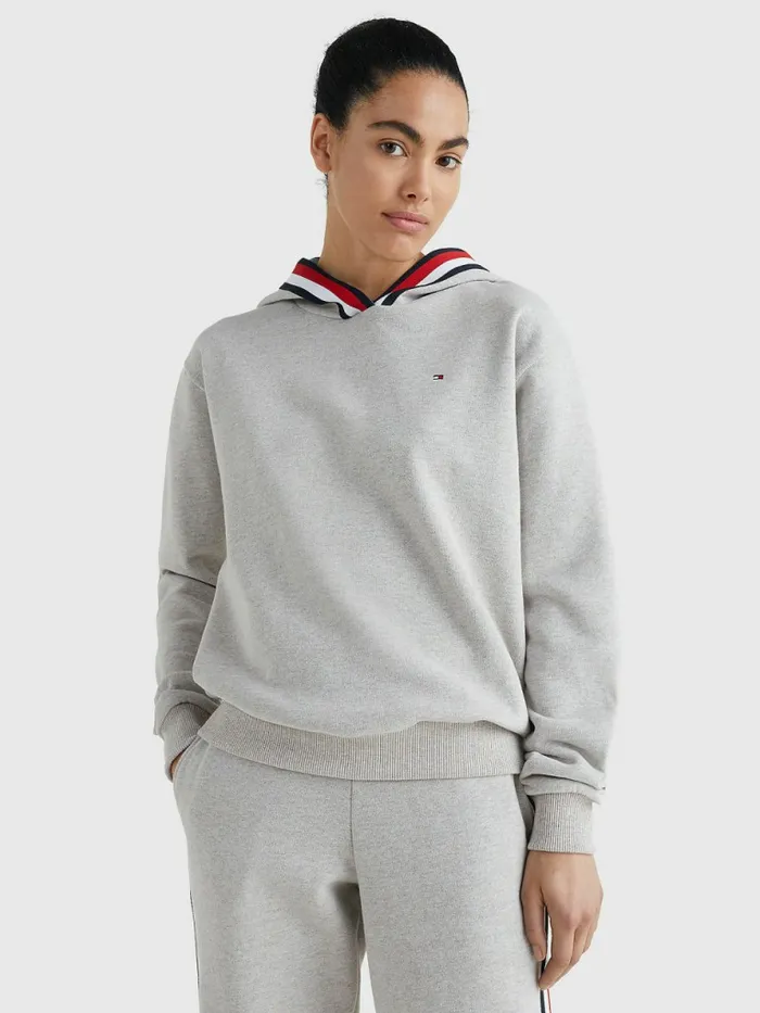 Tommy Hilfiger Stripe Detail Hoody LinoRecover Womens Sweatshirts and Hoodies Near Me Tommy Hilfiger Stripe Detail Hoody LinoRecover Womens Sweatshirts and Hoodies Near Me