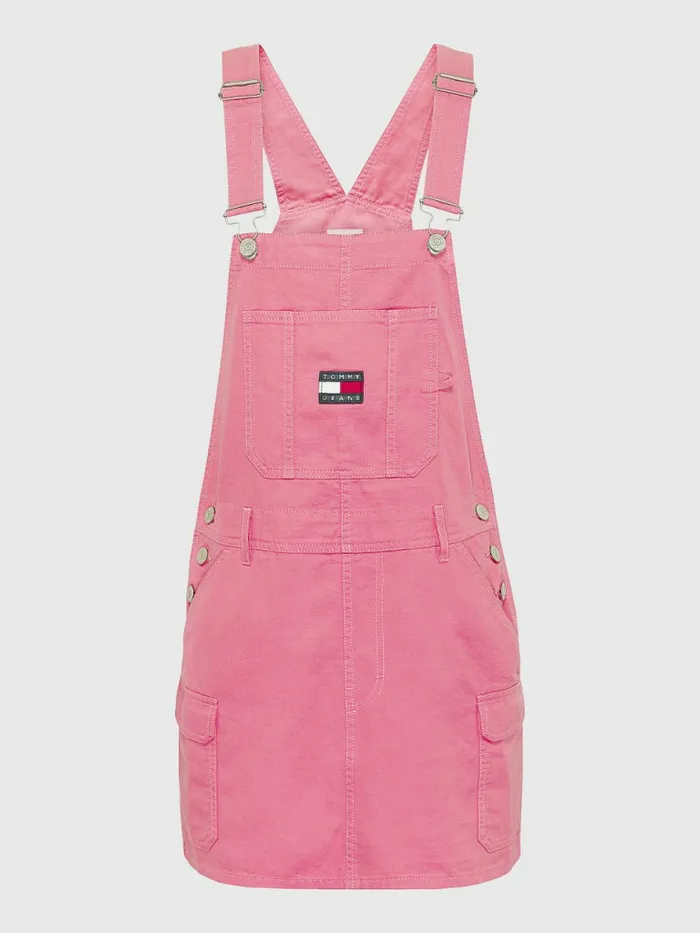 Tommy Hilfiger Surplus Dungaree Dress Garden Rose Womens Dresses and Jumpsuits Popular