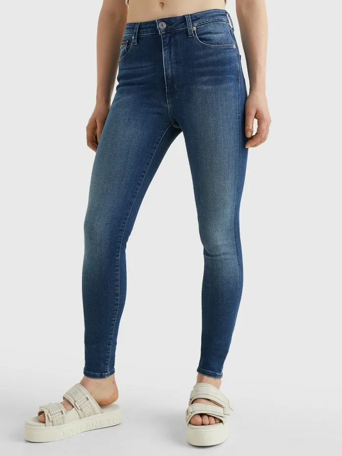 Tommy Hilfiger Sylvia High Rise Super Skinny Fit Jeans New Niceville Mid Blue Stretch Womens Jeans Near Me Tommy Hilfiger Sylvia High Rise Super Skinny Fit Jeans New Niceville Mid Blue Stretch Womens Jeans Near Me