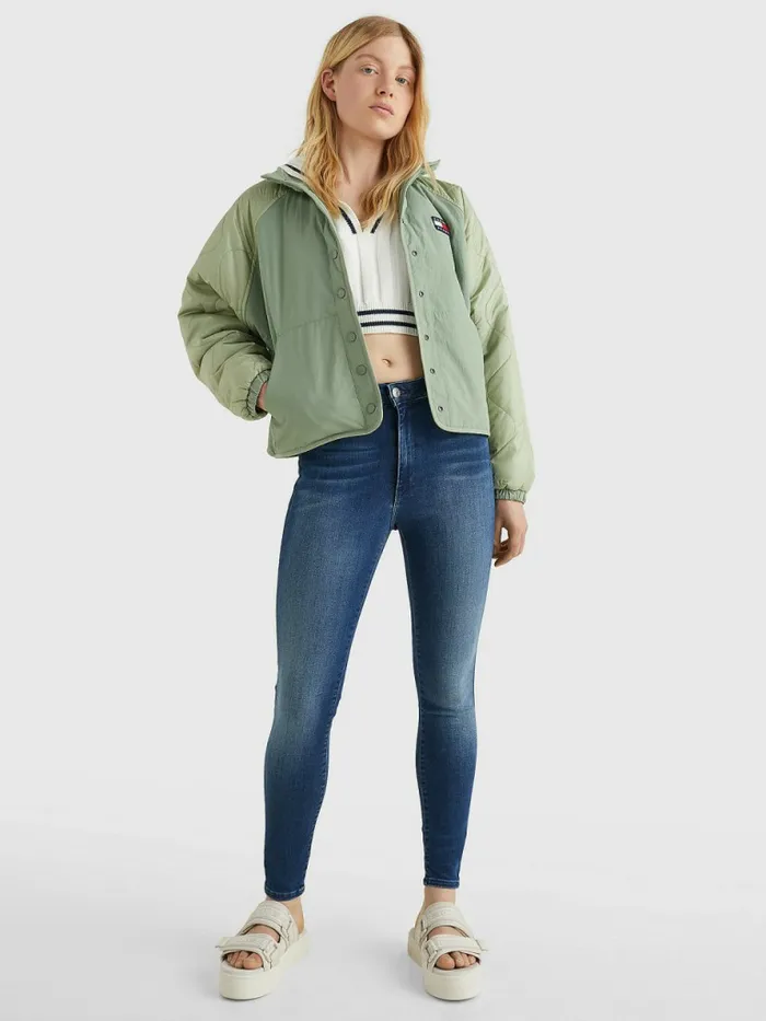 Tommy Hilfiger Sylvia High Rise Super Skinny Fit Jeans New Niceville Mid Blue Stretch Womens Jeans Near Me