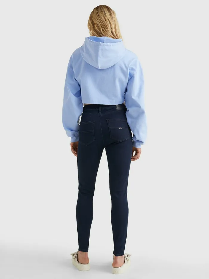 Tommy Hilfiger Sylvia High Rise Super Skinny Jeans Avenue Dark Blue Stretch Womens Essentials Near Me