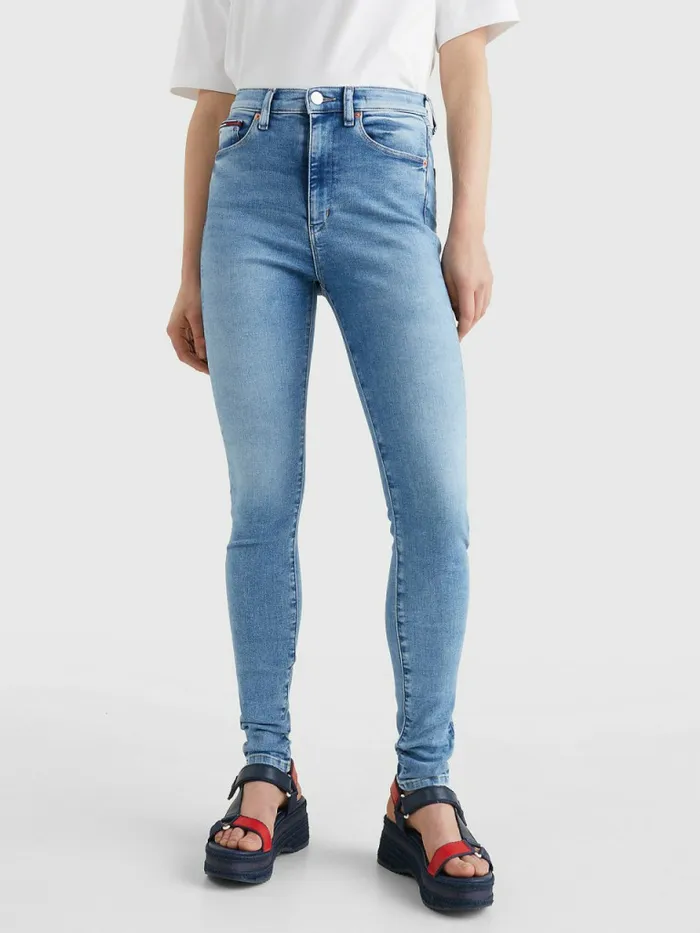 Tommy Hilfiger Sylvia High Rise Super Skinny Jeans Denim Medium Womens Jeans Cheap On Sale Tommy Hilfiger Sylvia High Rise Super Skinny Jeans Denim Medium Womens Jeans Cheap On Sale