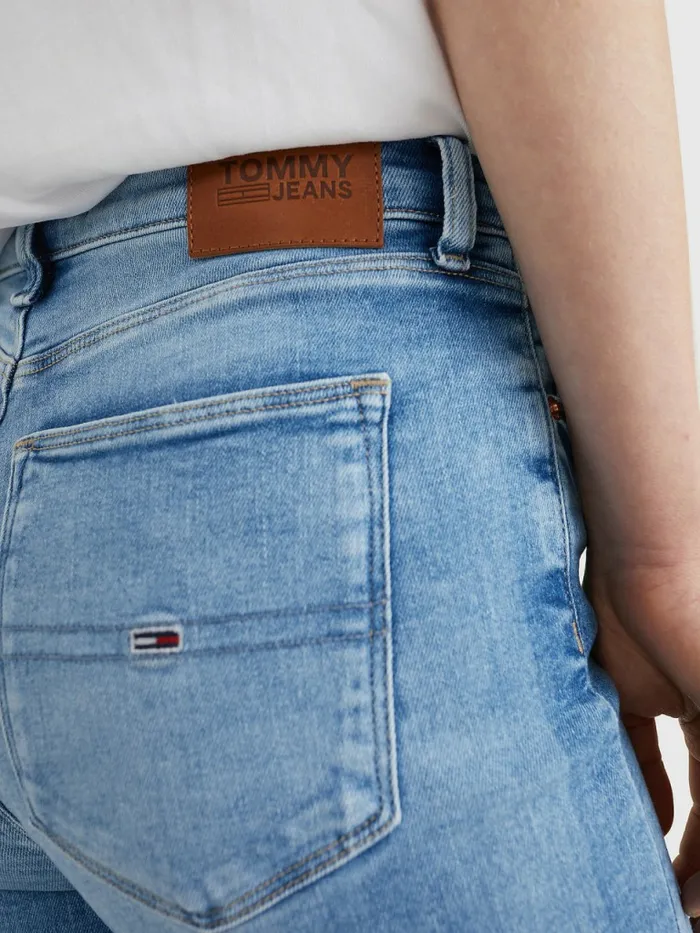 Tommy Hilfiger Sylvia High Rise Super Skinny Jeans Denim Medium Womens Jeans Cheap On Sale