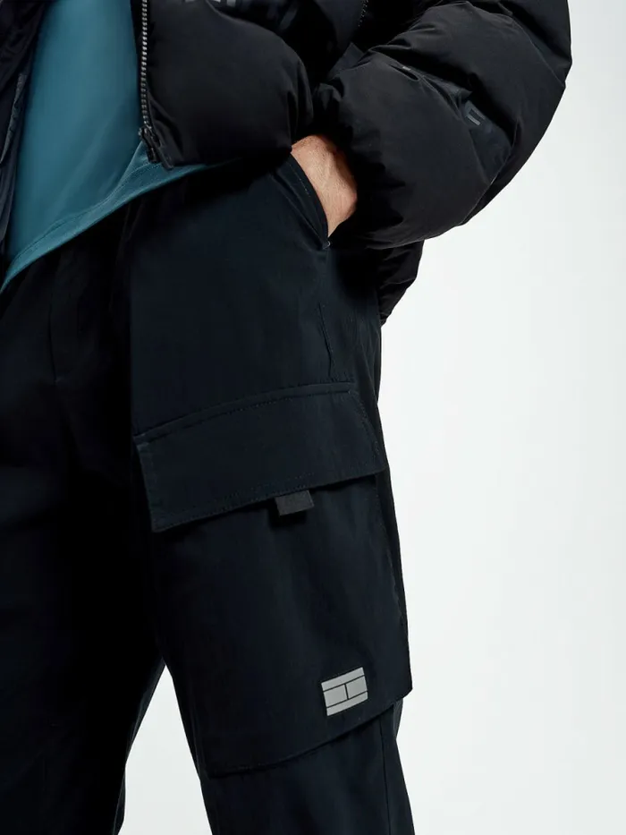 Tommy Hilfiger Tech Essential GoreTex Puffer Jacket Black Mens Coats and Jackets Online