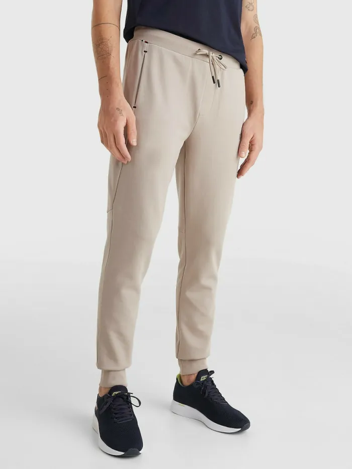 Tommy Hilfiger Tech Essentials Joggers Stone Mens Trousers