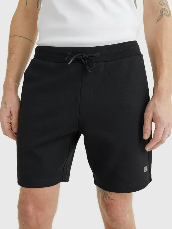 Tommy Hilfiger Tech Essentials Shorts Black Mens Shorts For Sale