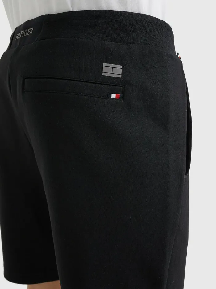 Tommy Hilfiger Tech Essentials Shorts Black Mens Shorts For Sale