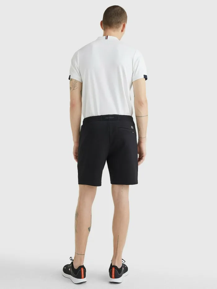 Tommy Hilfiger Tech Essentials Shorts Black Mens Shorts For Sale