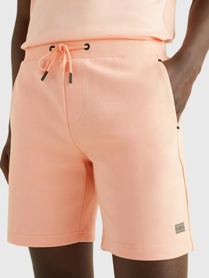 Tommy Hilfiger Tech Essentials Shorts Sunset Peach Mens Shorts Online