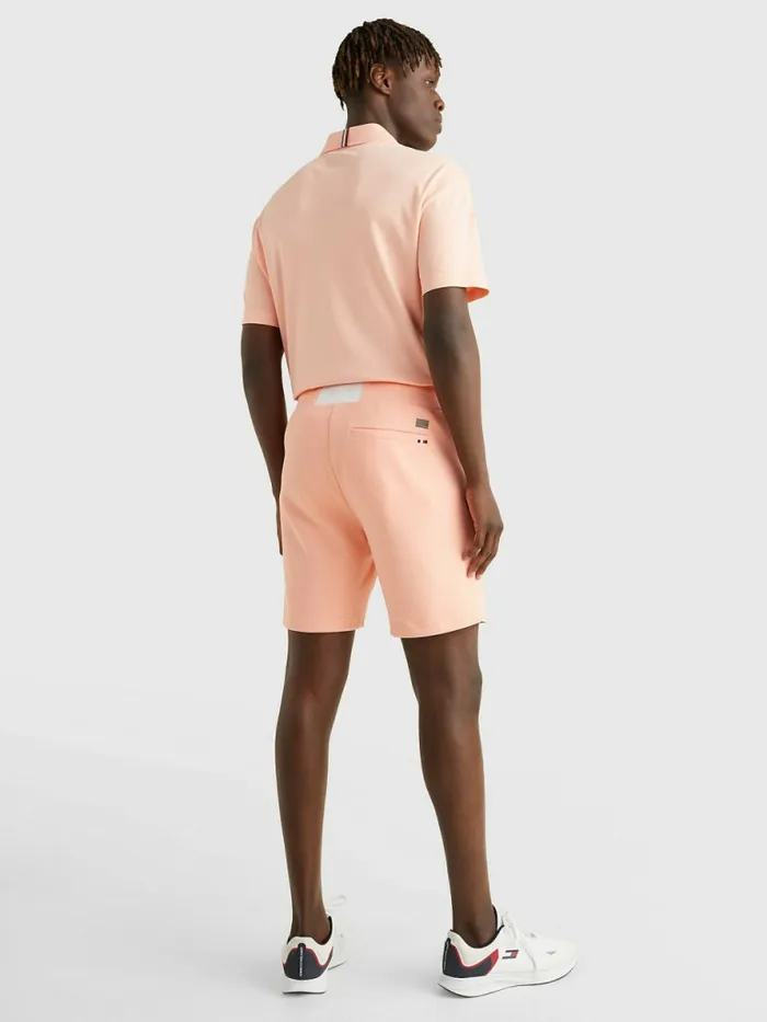 Tommy Hilfiger Tech Essentials Shorts Sunset Peach Mens Shorts Online