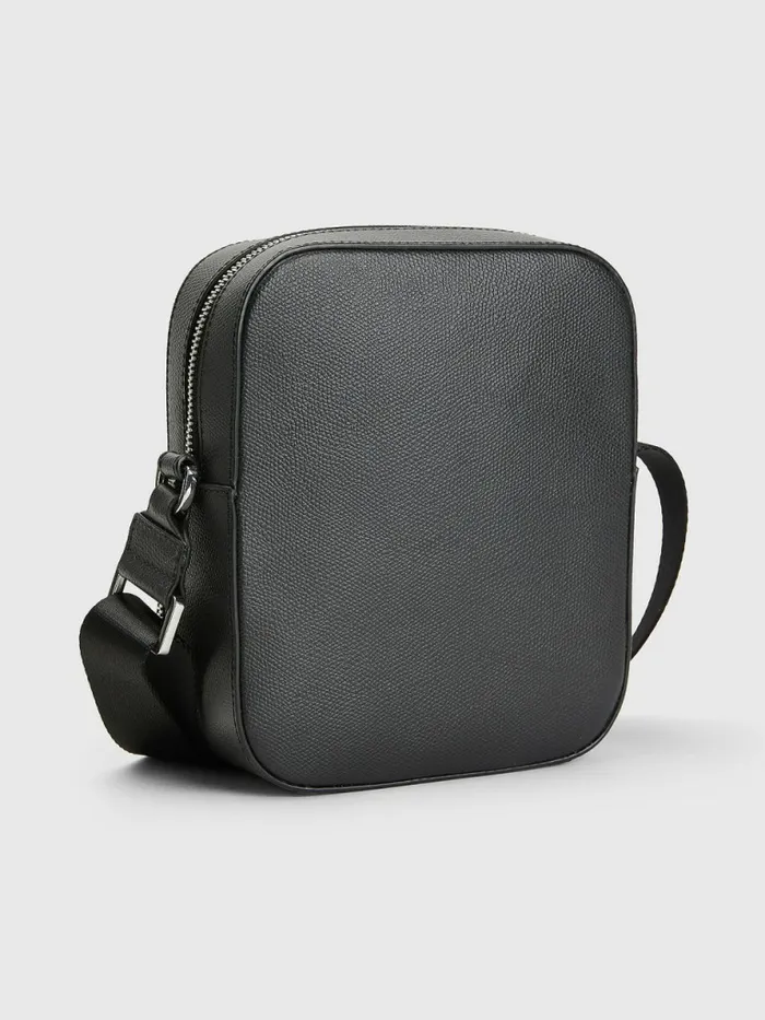 Tommy Hilfiger Th Business Leather Crossover Bag Black Mens Bags Fashion