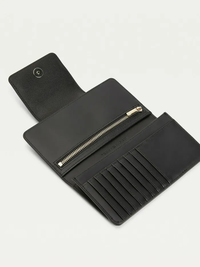 Tommy Hilfiger Th Club Slim Wallet Black Womens Wallets and Keyrings Gift 4 You